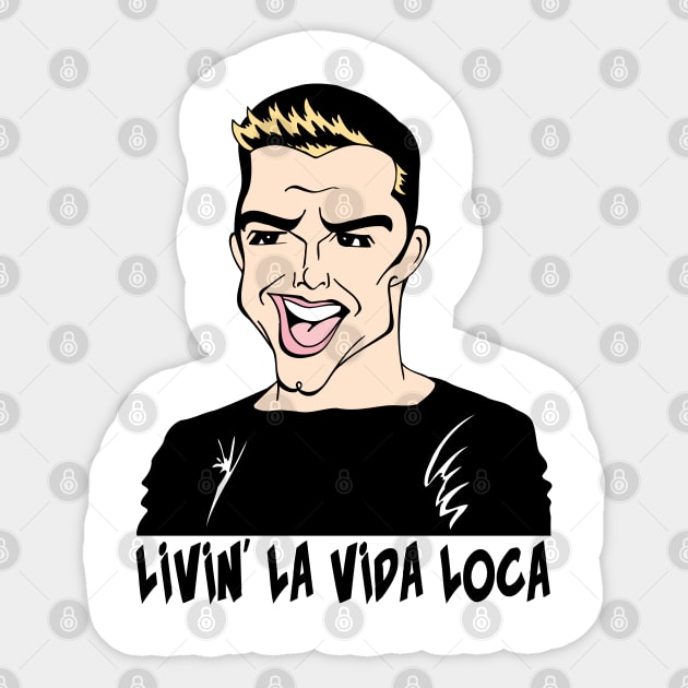 LATINO SINGER! Sticker by cartoonistguy